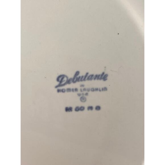 Homer Laughlin Decorative 1953 Calendar Plate w/ months & Zodiac Signs 10 in - Picture 11 of 11